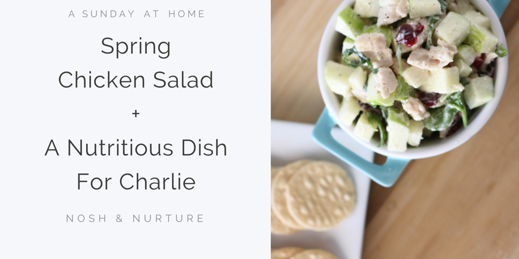 Spring Chicken Salad | Nosh and Nurture