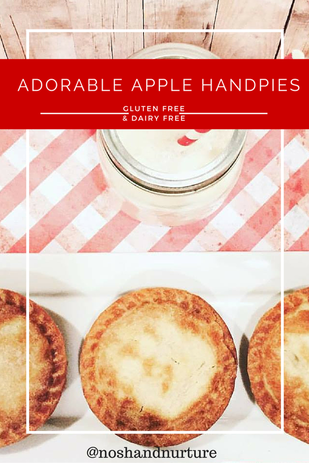 Apple Hand Pies | Gluten Free Dairy Free Nut Free Egg Free Soy Free Refined Sugar Free | Nosh and Nurture